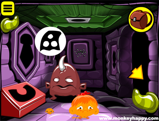 Tìm kiếm đồ vật cho các quái vật nha.