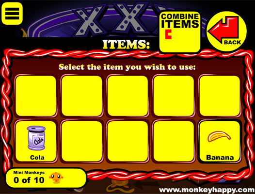 Ghép hoặc sử dụng vật phẩm hợp lý.