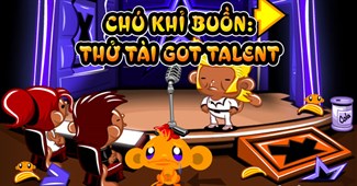 Chú khỉ buồn: Thử tài Got Talent