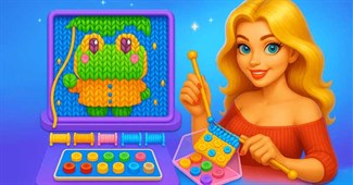 Tháo len thêu tranh