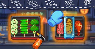 Ghép xiên nướng BBQ