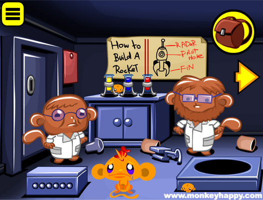 Chơi game Chú khỉ buồn: Khỉ thiên tài - GameVui.vn