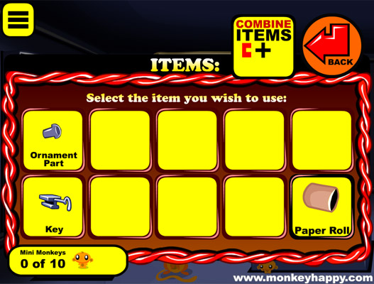 Ghép hoặc sử dụng vật phẩm hợp lý.