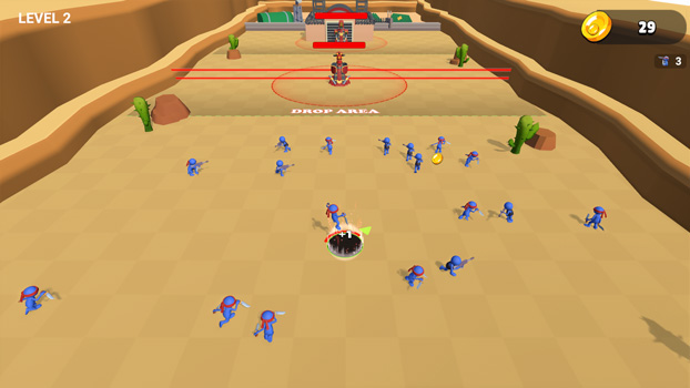 Hấp thụ các lính người que.