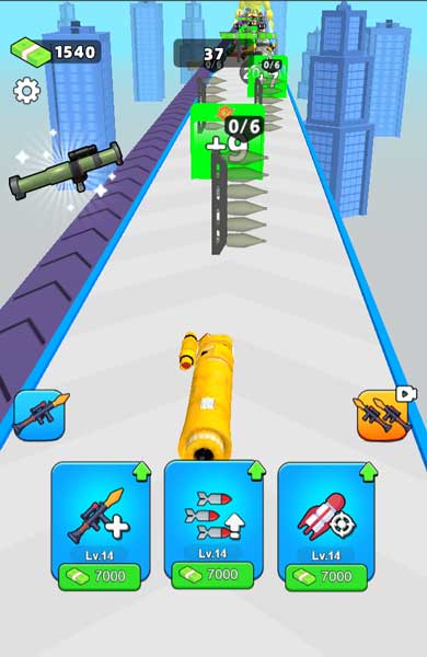 Chơi game Xếp đạn - GameVui