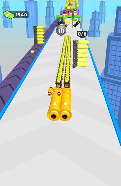 Điều khiển và di chuyển các luồng đạn