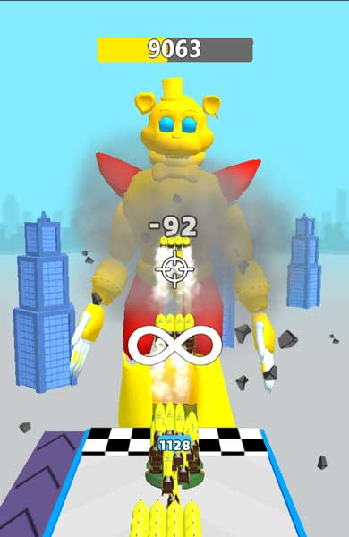 Đối đầu với trùm Boss thử thách