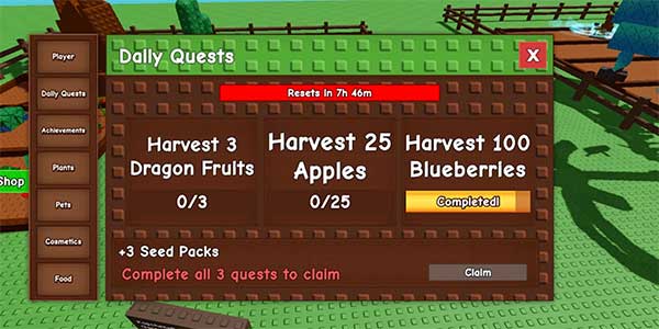 Cách mở khóa tất cả skin hàng rào trong Grow a Garden