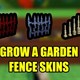 Hướng dẫn nhận skin hàng rào trong Grow a Garden