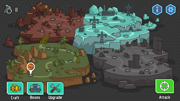 Nhiều màn chơi hấp dẫn.