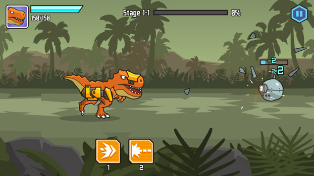 Chơi game Khủng long Cyber - GameVui.vn