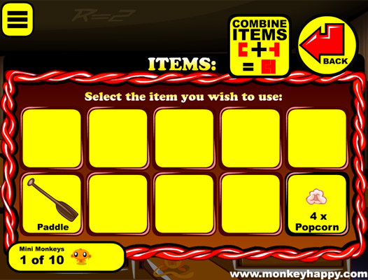 Ghép hoặc sử dụng các vật phẩm.