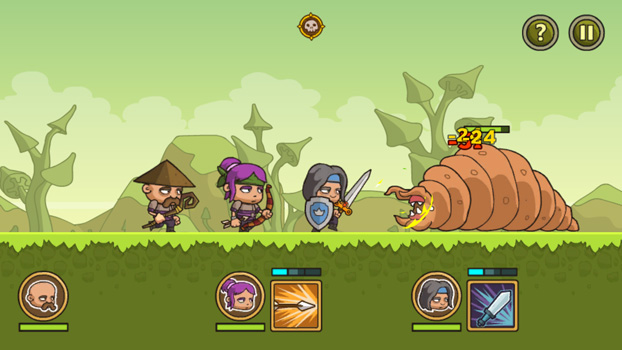 Đánh bại nhiều kẻ thù.