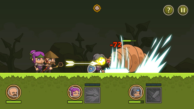 Sử dụng kỹ năng.