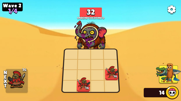 Lối chơi 2048 quen thuộc.