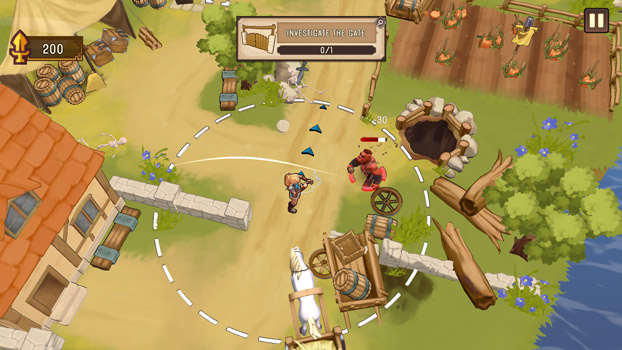 Bắn hạ các Orc hung tợn.