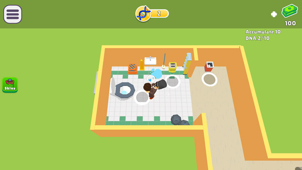 Chăm sóc bằng các công việc thú vị.