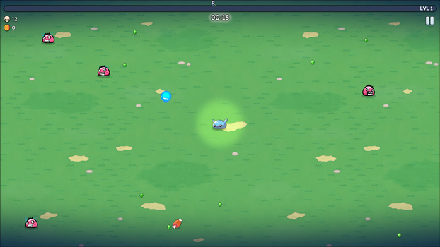 Đánh bại các sinh vật đang tấn công bạn.