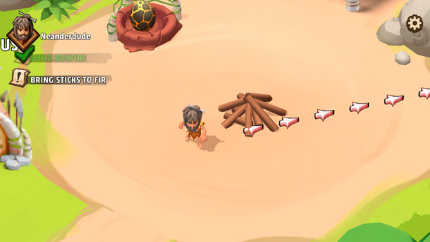 Vào vai tù trưởng của một bộ lạc.