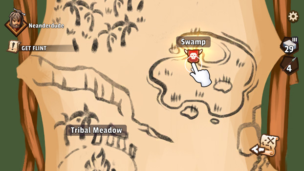 Có nhiều màn thử thách gay cấn.