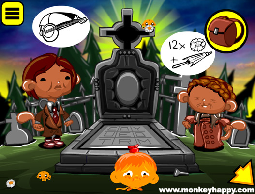 Hãy giải mã các câu đố để tìm vật phẩm.