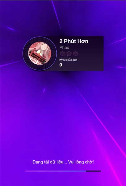 Lựa chọn các ca khúc để thử sức