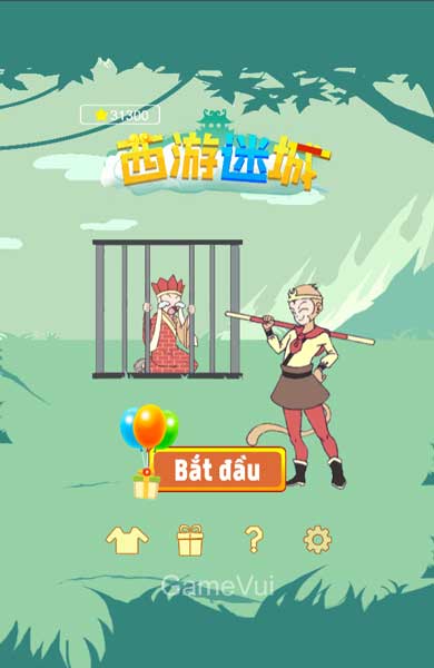 Chơi game Giải đố Tây Du Ký - GameVui