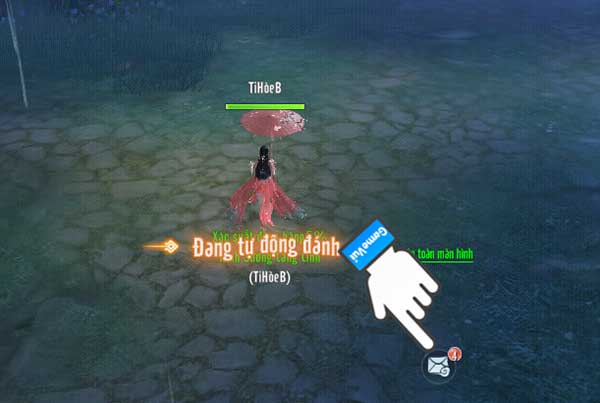 Chạm vào lá thư