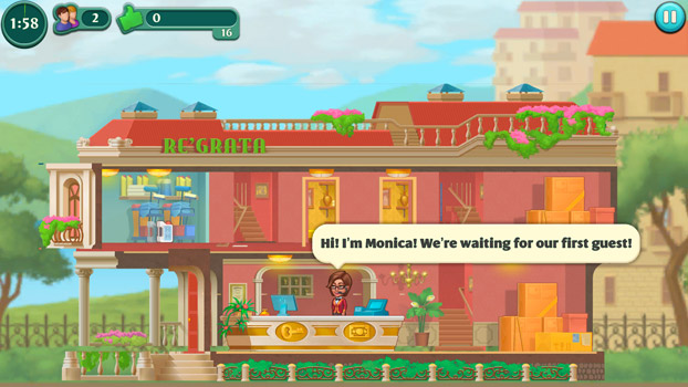 Chơi game Khách sạn mơ ước - GameVui.vn