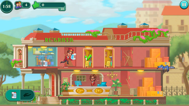 Dọn dẹp phòng sau khi khách đã sử dụng.