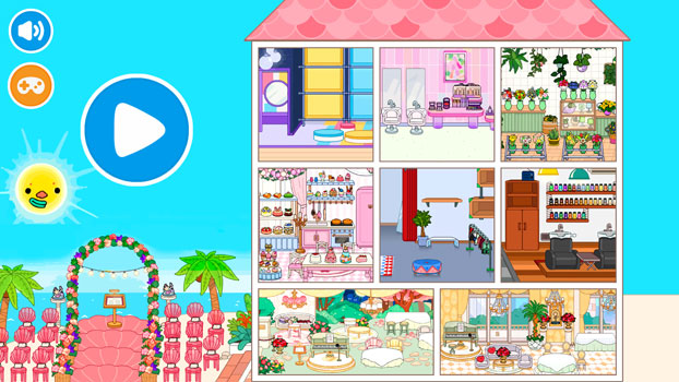 Chơi game Đám cưới Toca Boca - GameVui.vn