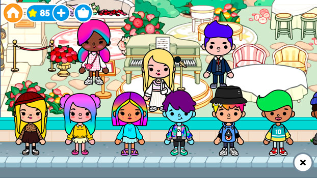 Sắp xếp mọi người cho đám cưới.