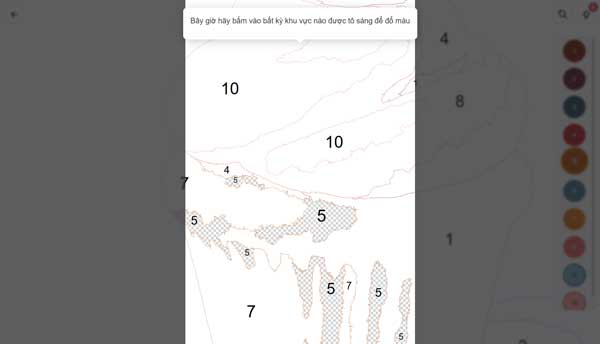 Chơi game Tô màu Numicolor - GameVui