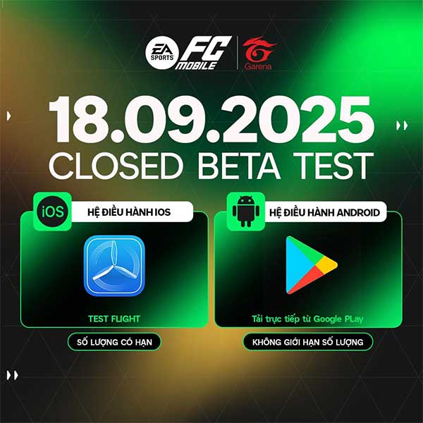 Ngày phát hành FC Mobile 26 và FC Mobile Vietnam