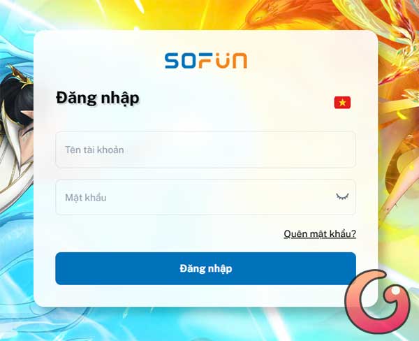 Đăng nhập tài khoản