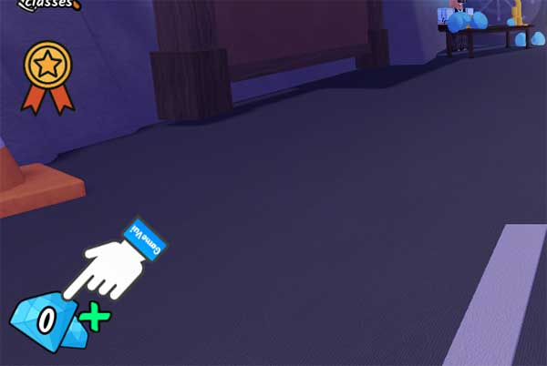 Nhấn vào kim cương xanh