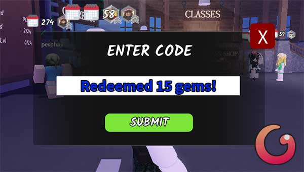 Phần thưởng đổi code