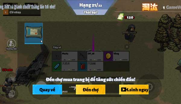 Kết thúc trận chiến