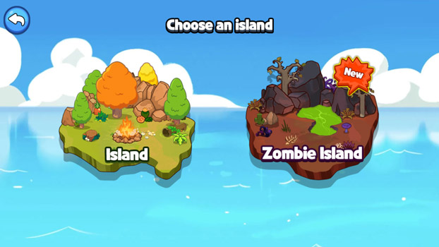 Lựa chọn các chế độ chơi.