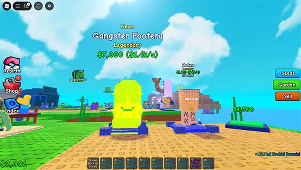 Danh sách đầy đủ các loại Brainrots trong Plants Vs Brainrots