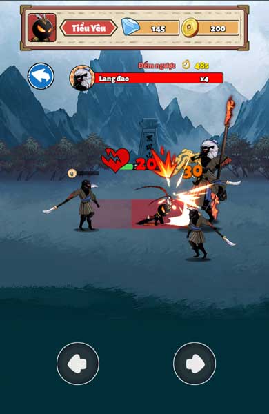 Đối đầu với trùm Boss