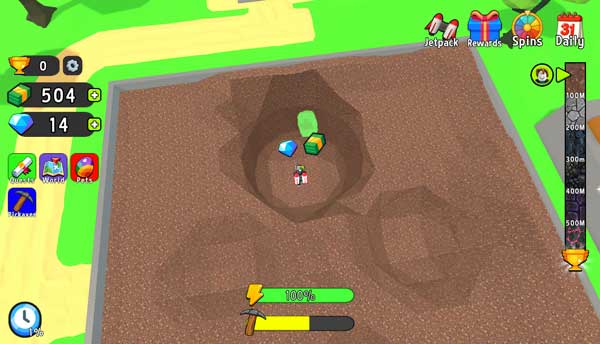 Đào nhiều vị trí để có tỉ lệ cao tìm cổ vật