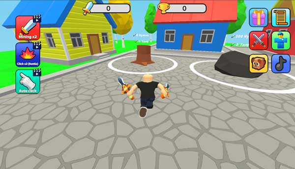 Chơi game Chiến binh Obby - GameVui