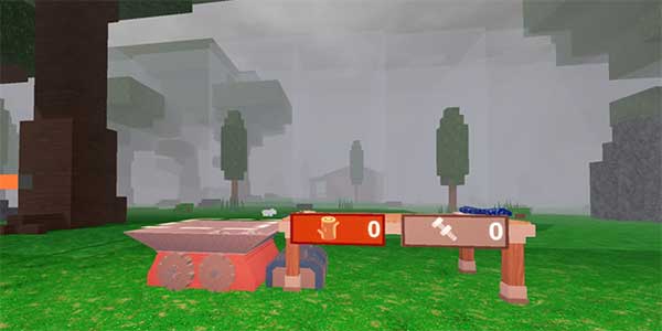 Hướng dẫn chế tạo đồ trong 99 Nights in The Forest