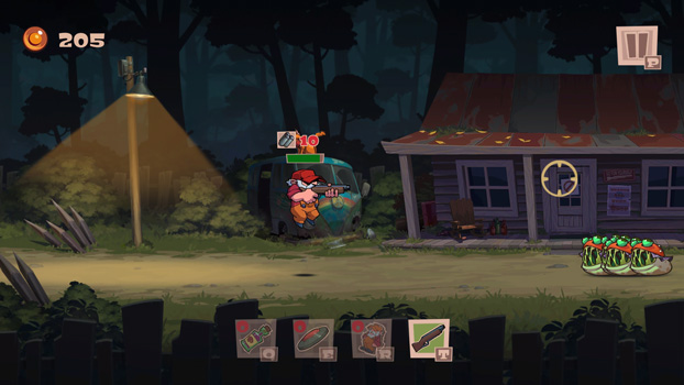 Rất nhiều kẻ địch sau mỗi màn chơi, hãy cẩn thận.