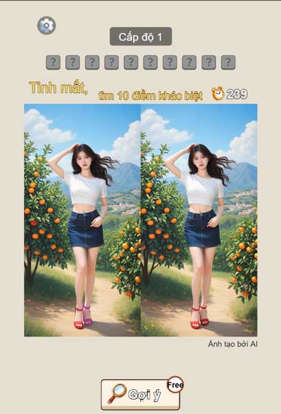 Chế độ tìm những điểm khác biệt