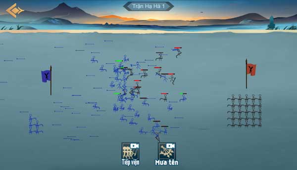 Mục tiêu là phá hủy căn cứ và lá cờ của quân địch