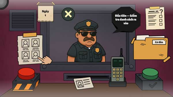 Danh sách những người ra vào khu dân cư