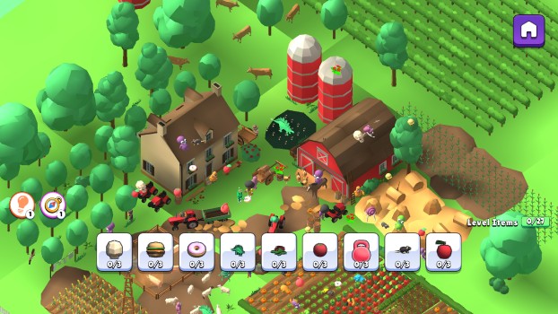 Tìm các đồ vật theo danh sách yêu cầu ở dưới.