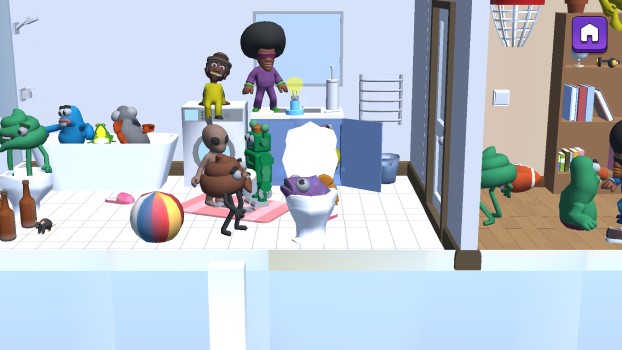 Khám phá hoạt động vui nhộn của các nhân vật.